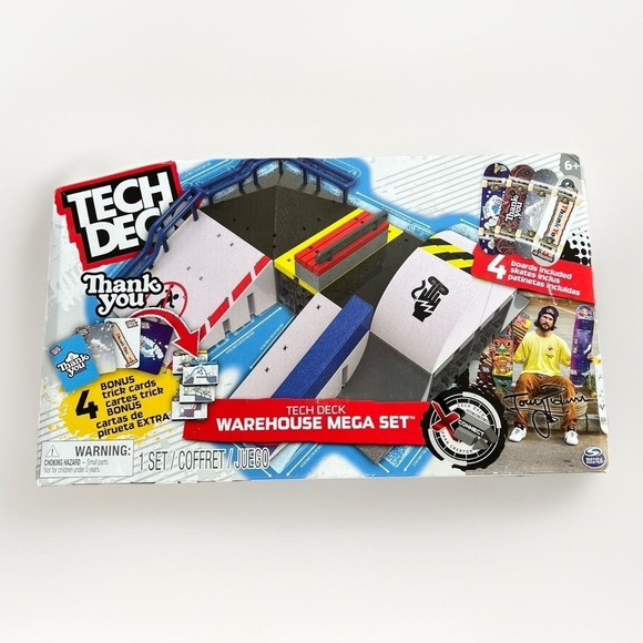 TECH‎ DECK Warehouse Mega Set (Thank You Skateboards) Torey Pudwill NEW - Picture 1 of 7